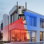 Camera de supraveghe WiFi , dual lens , 8 MP, zoom optic 36X